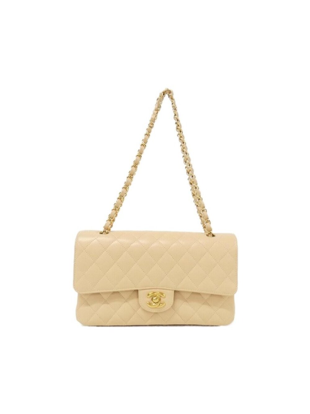 Chanel Shoulder Bag Beige